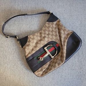 Vintage GUCCI Hasler Horse Bit Hobo